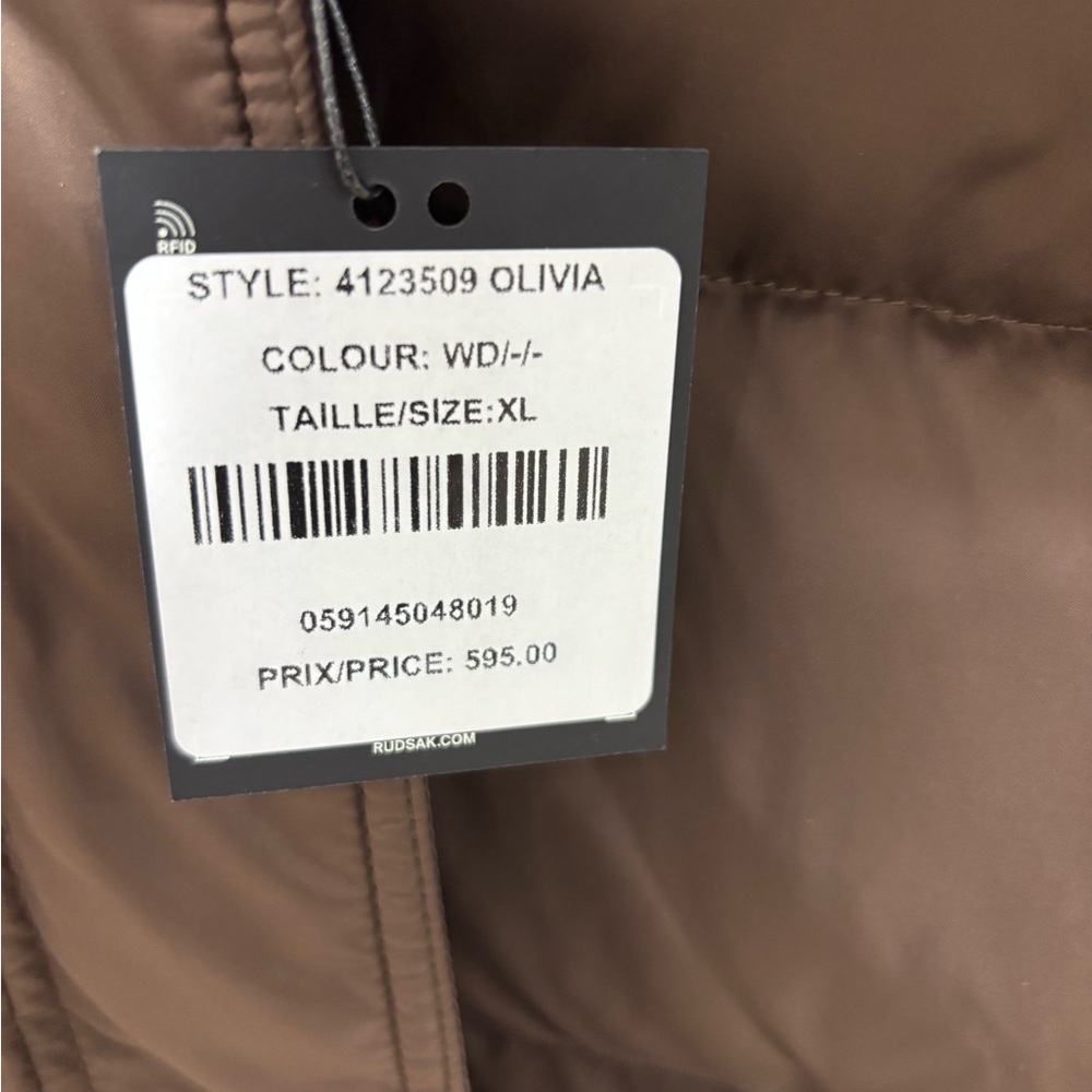 RUDSAK Chocolate Puffer Jacket - Picture 2 of 2